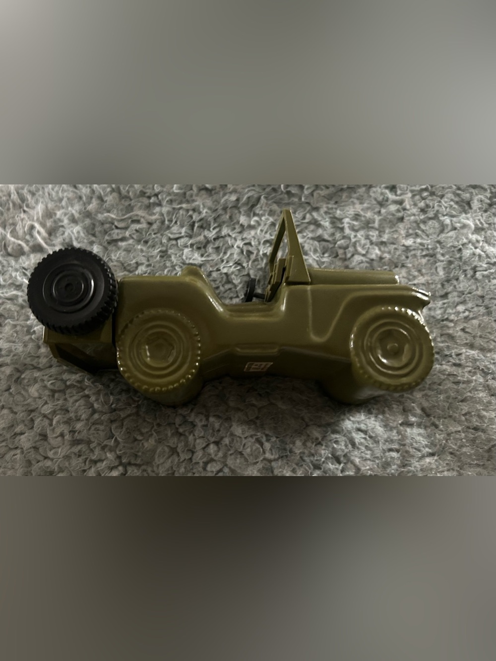 Avon decanter green Army Jeep.